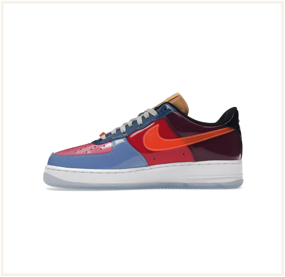 Nike Air Force 1 Low Undefeated Multi-Patent Total Orange