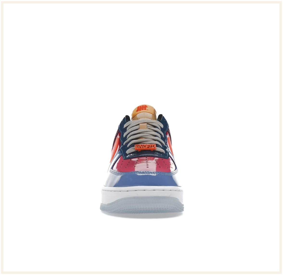 Nike Air Force 1 Low Undefeated Multi-Patent Total Orange