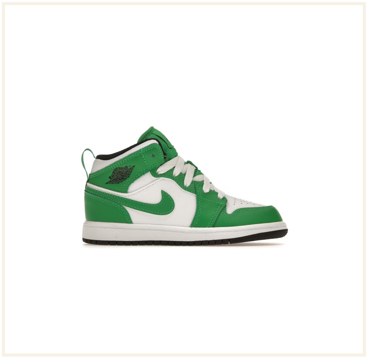 Air Jordan 1 Mid Lucky Green (PS)