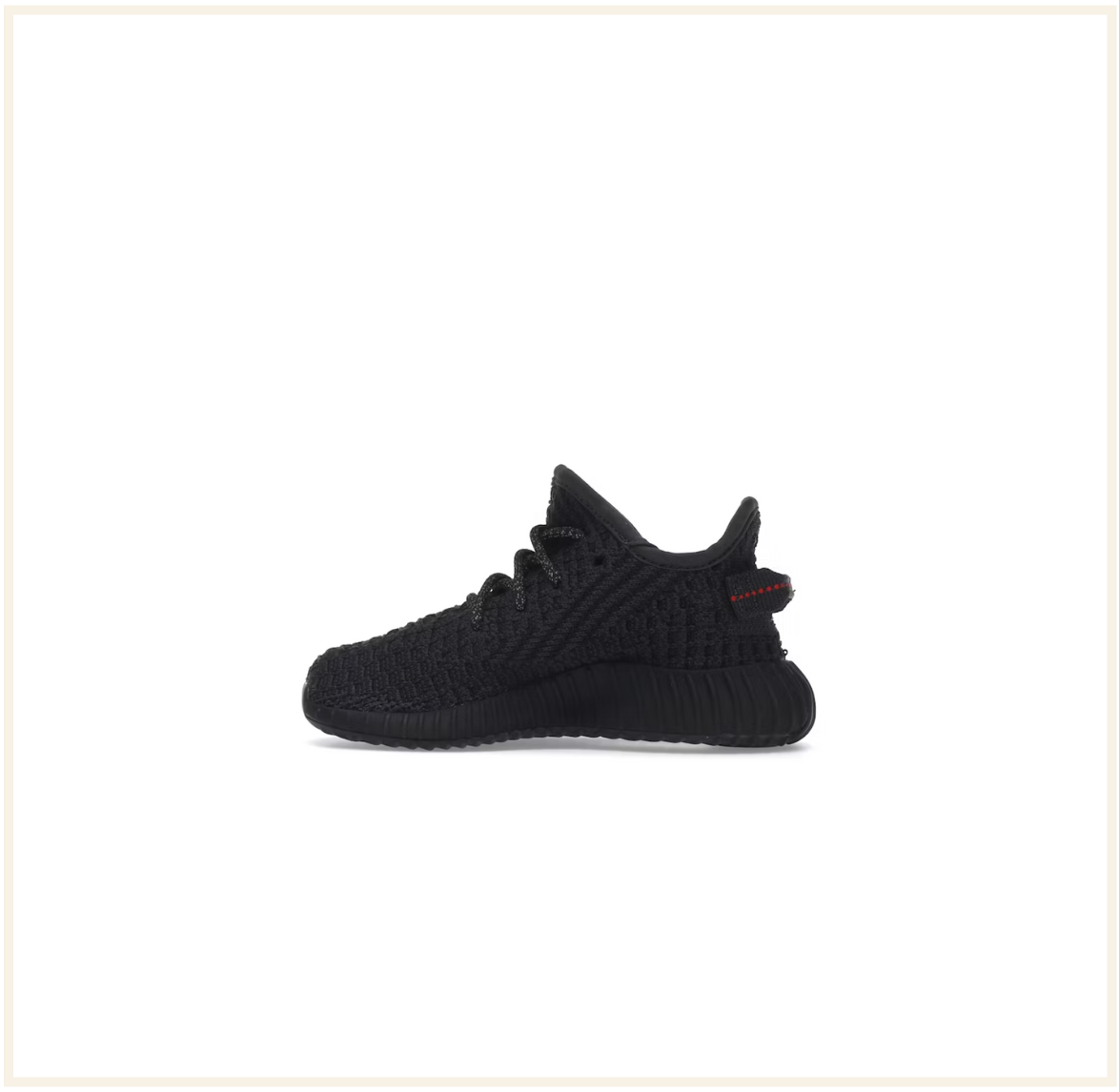 Triple black 2025 yeezy reflective