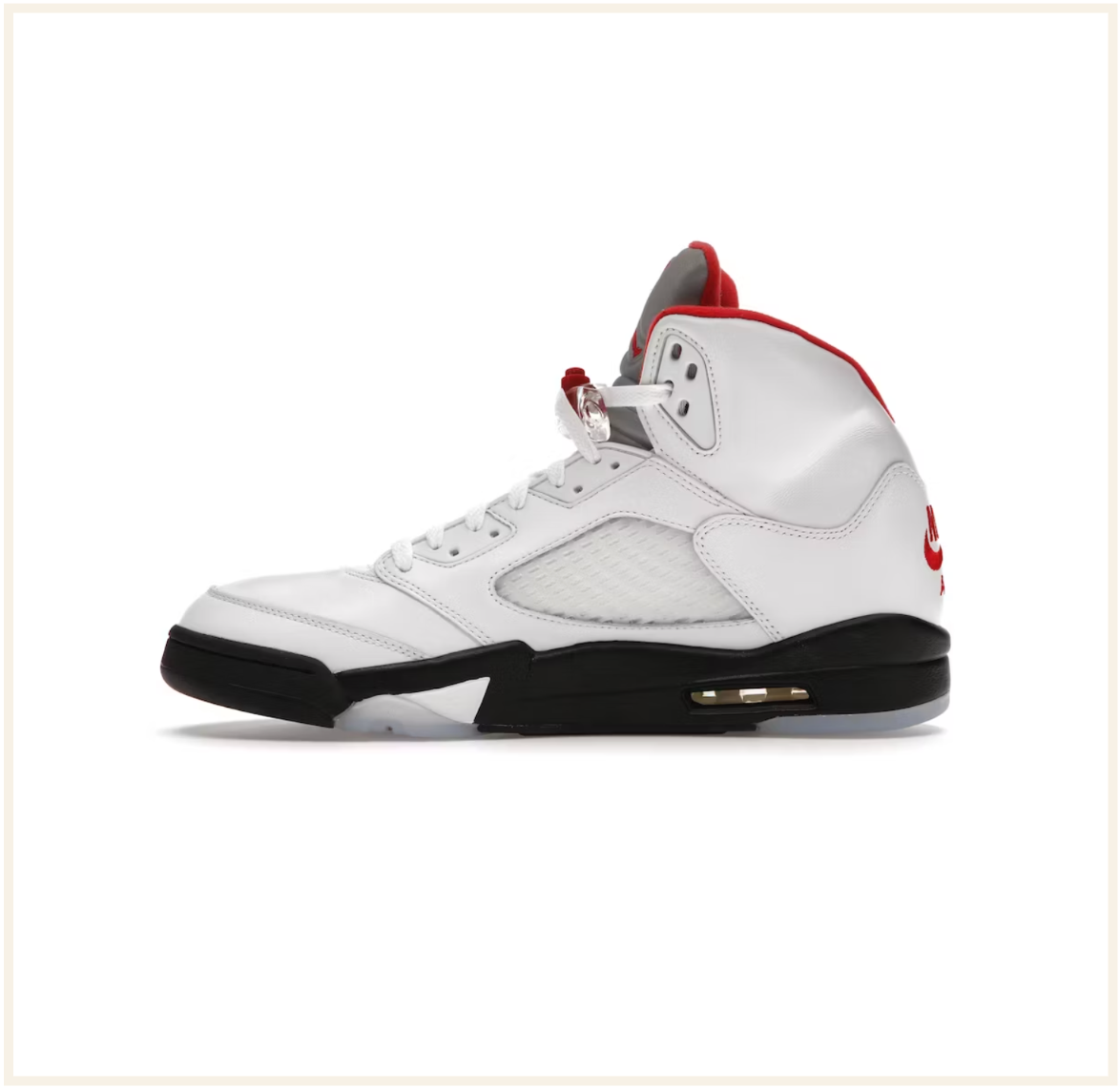 Nike jordan shop 5 fire red