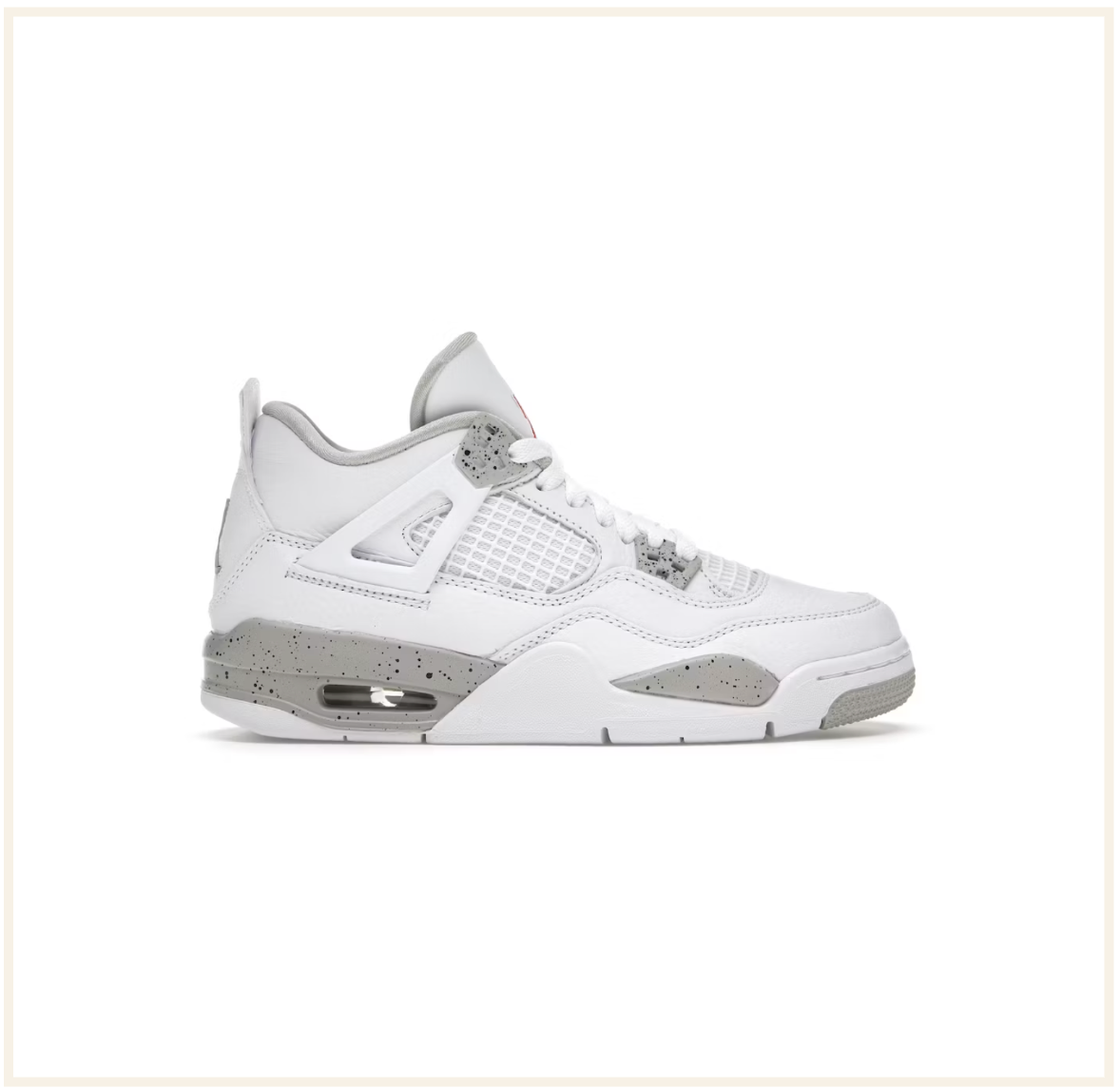 Air Jordan 4 Retro White Oreo (GS) (VNDS)