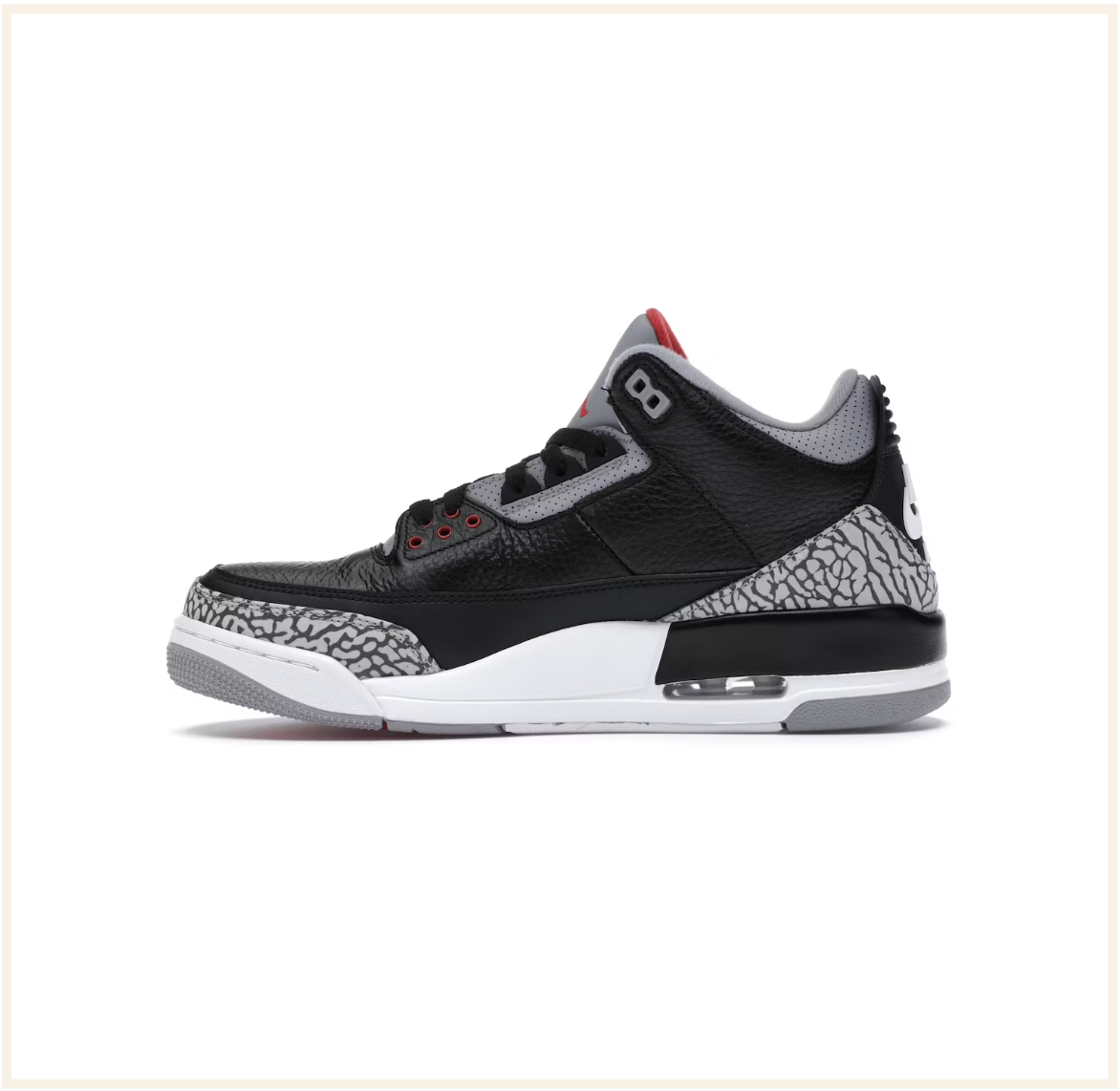 Air Jordan 3 Retro Black Cement (2018) (VNDS)