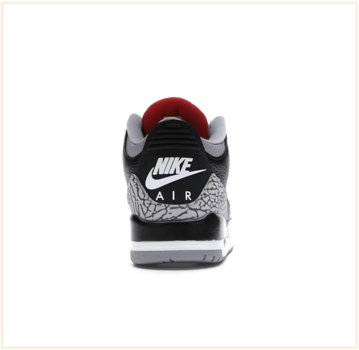 Air Jordan 3 Retro Black Cement (2018) (VNDS)