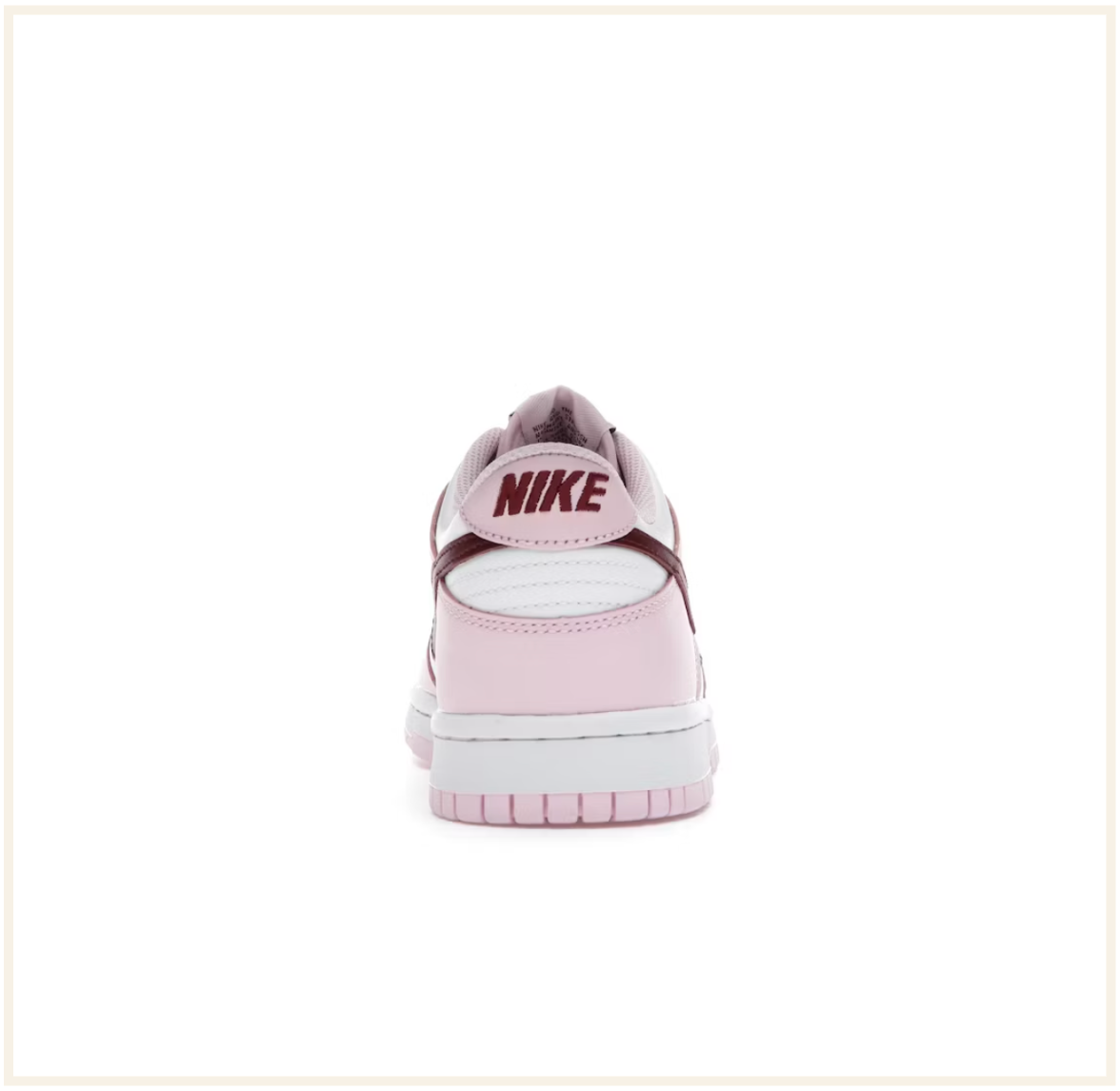 Nike Dunk Low Pink Foam Red White (GS)