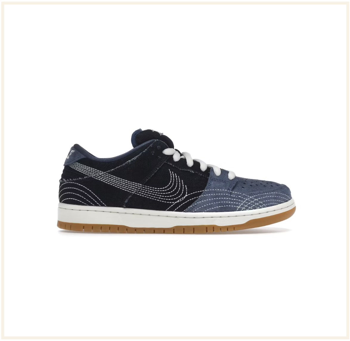 Nike SB Dunk Low Sashiko Denim Blue