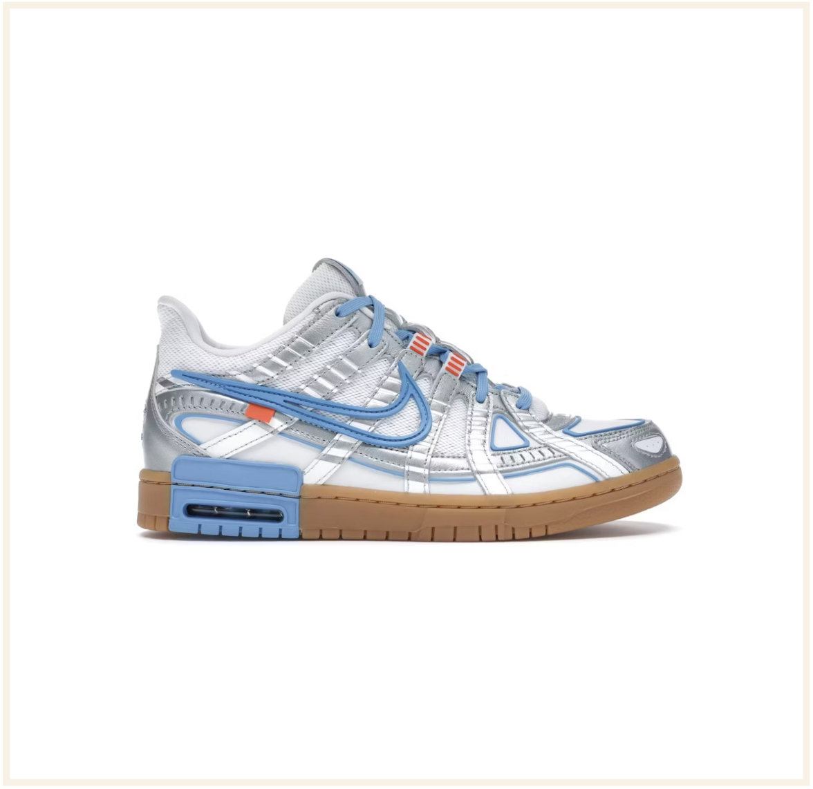 Off-White x Nike Rubber Dunk UNC (2020)