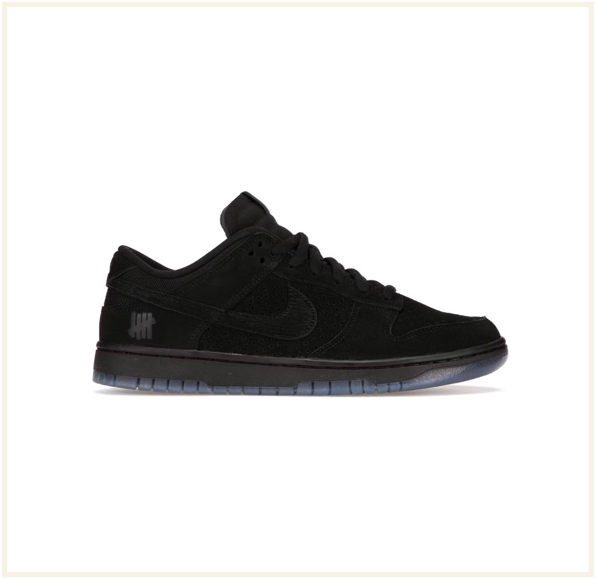 UNDEFEATED x Nike Dunk Low Black