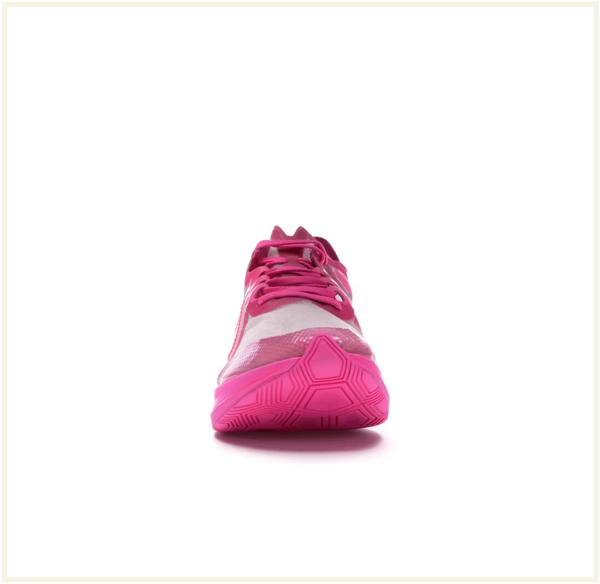 Pink off white nikes hotsell