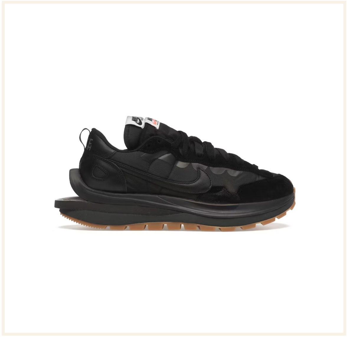 sacai x Nike VaporWaffle Black Gum