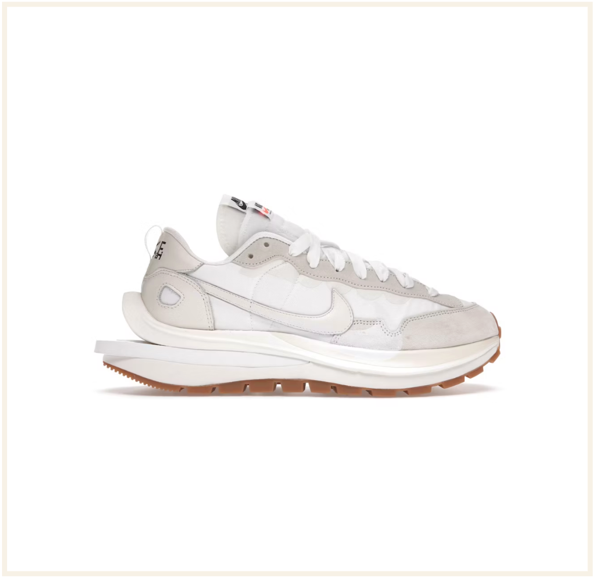 sacai x Nike VaporWaffle Sail Gum