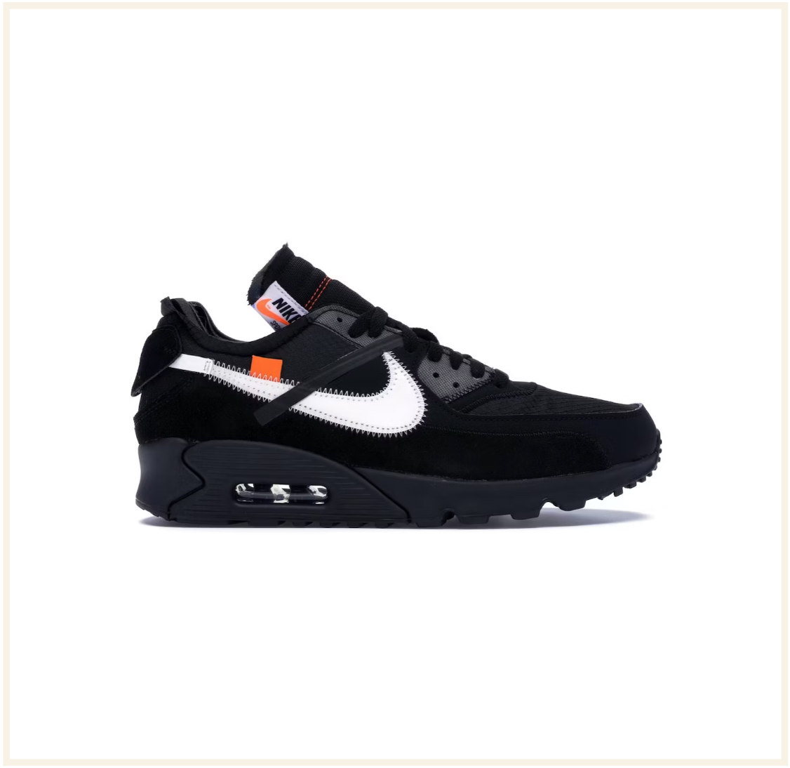 Off-White™️ x Nike Air Max 90 Black (VNDS)