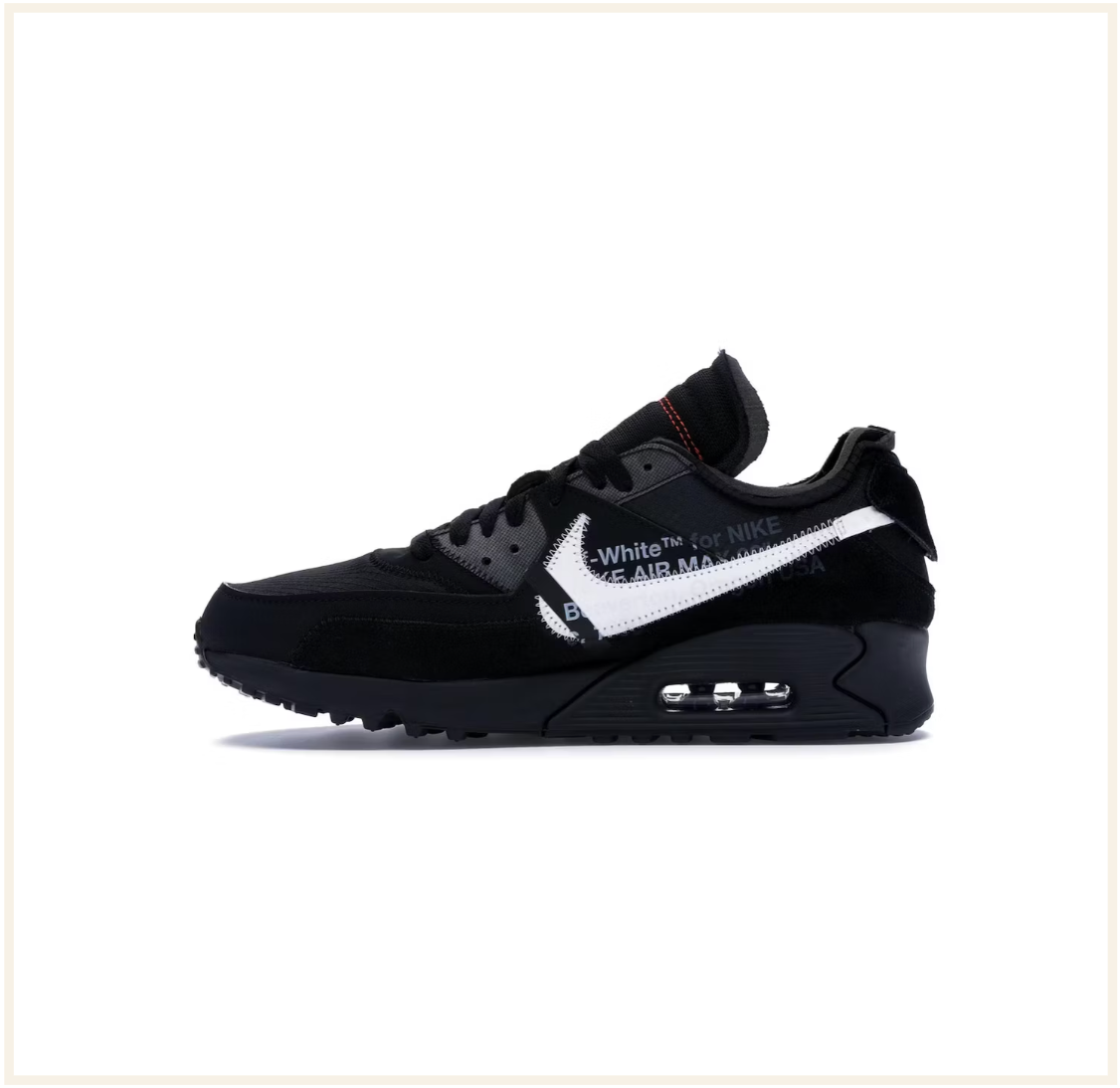 Off white x sales air max 90 black