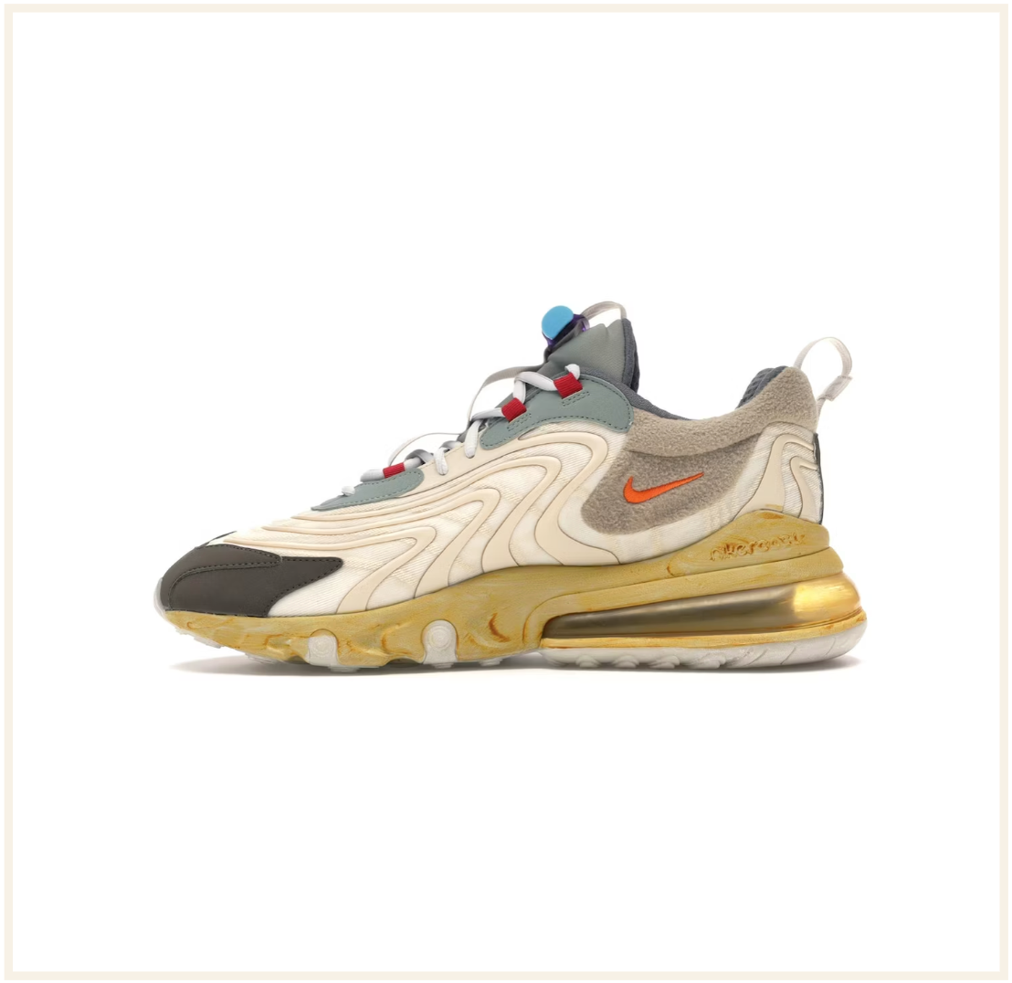 Travis Scott x Nike Air Max 270 React ENG Cactus Trails