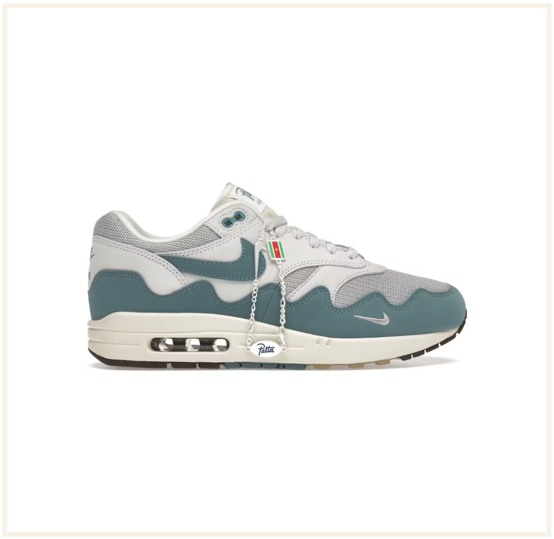 Patta x Air Max 1 Aqua Wave (With Bracelet)