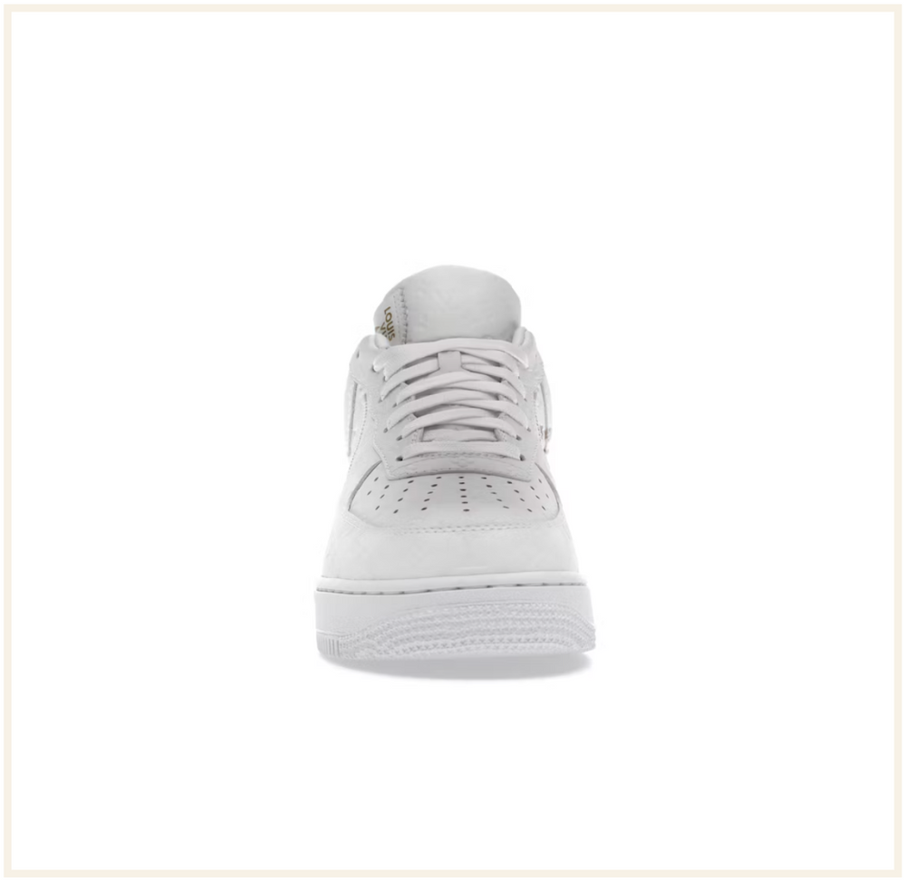 Louis Vuitton x Nike Air Force 1 07 Low White Red Shoes Sneakers - Praise  To Heaven
