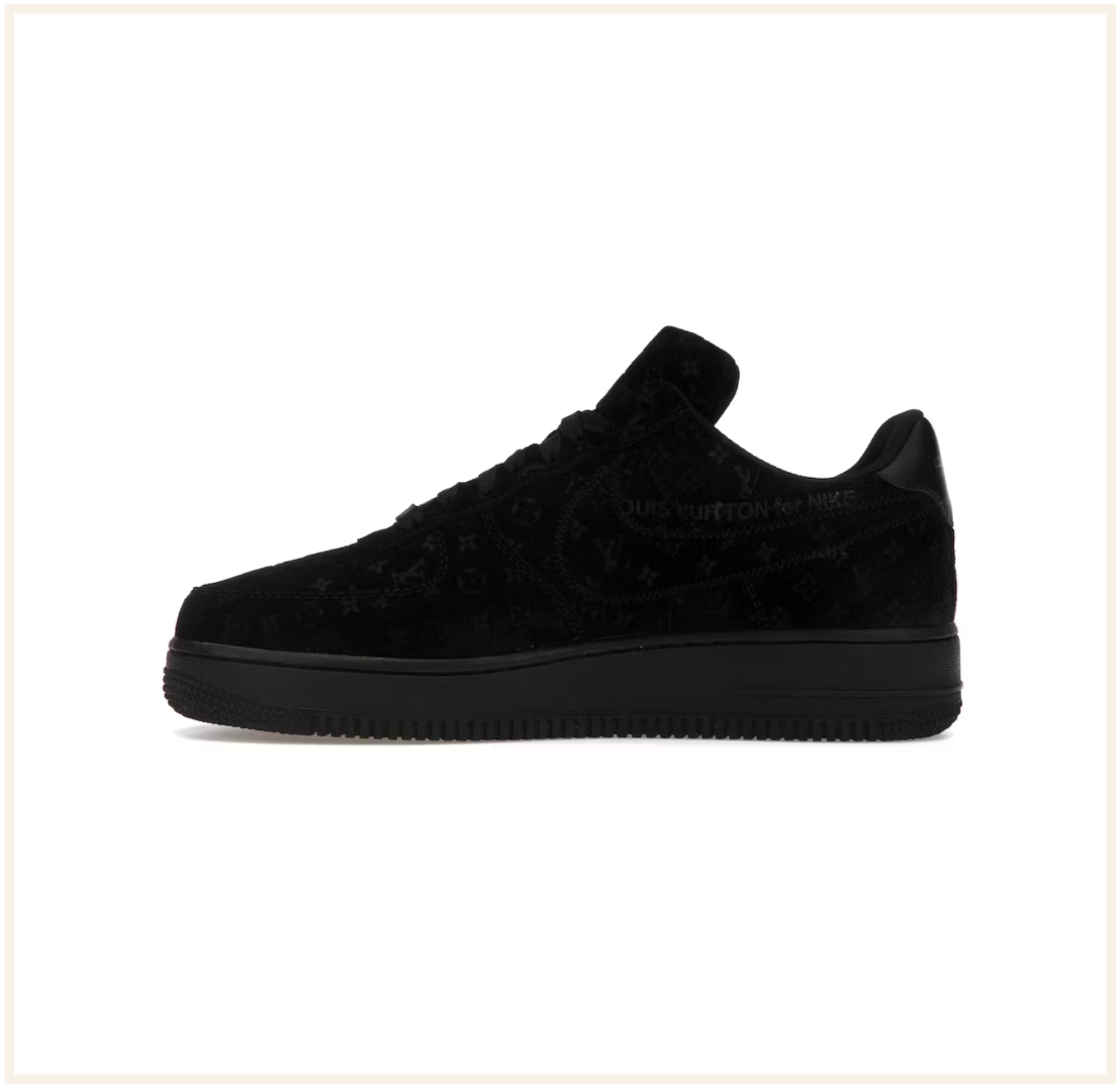 Nike air force 1 2024 lv8 low black suede