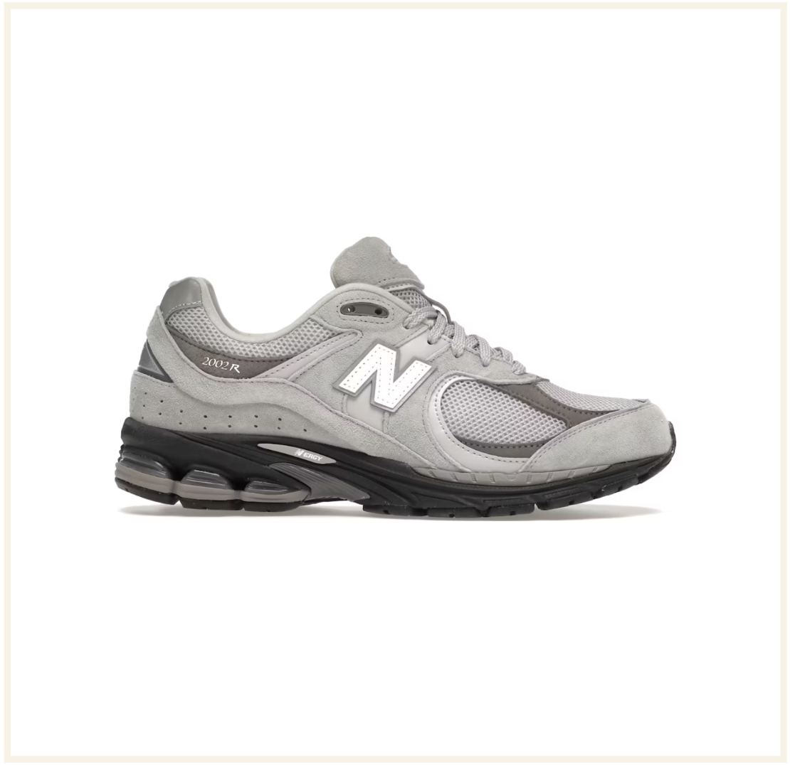 New Balance 2002R Grey Black