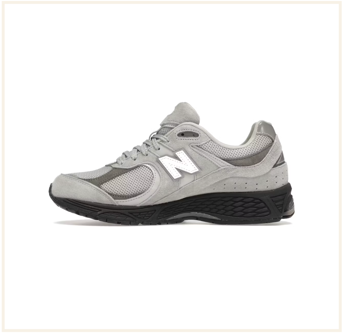 New Balance 2002R Grey Black