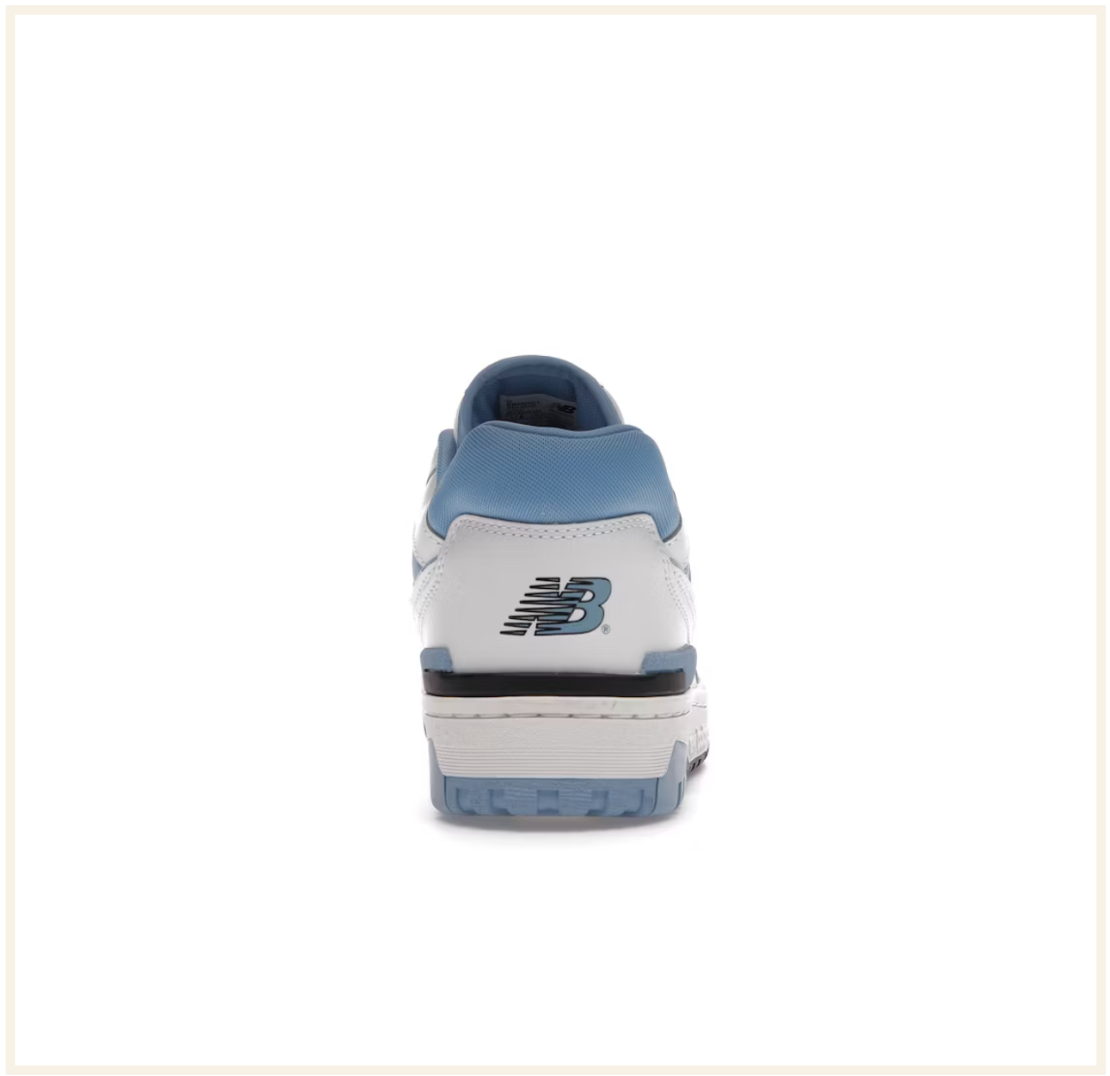 New Balance 550 UNC White University Blue