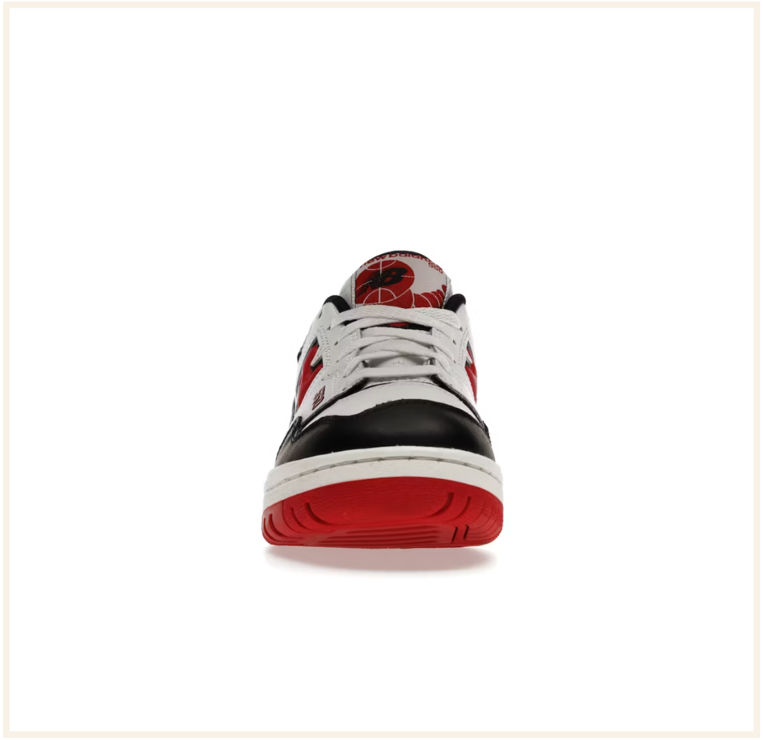 New Balance 550 White Red Black