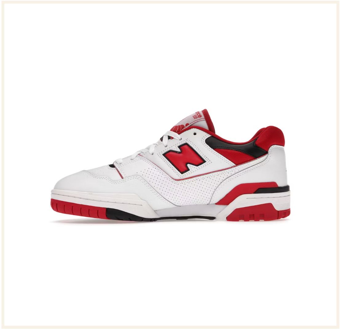 New Balance 550 White Red