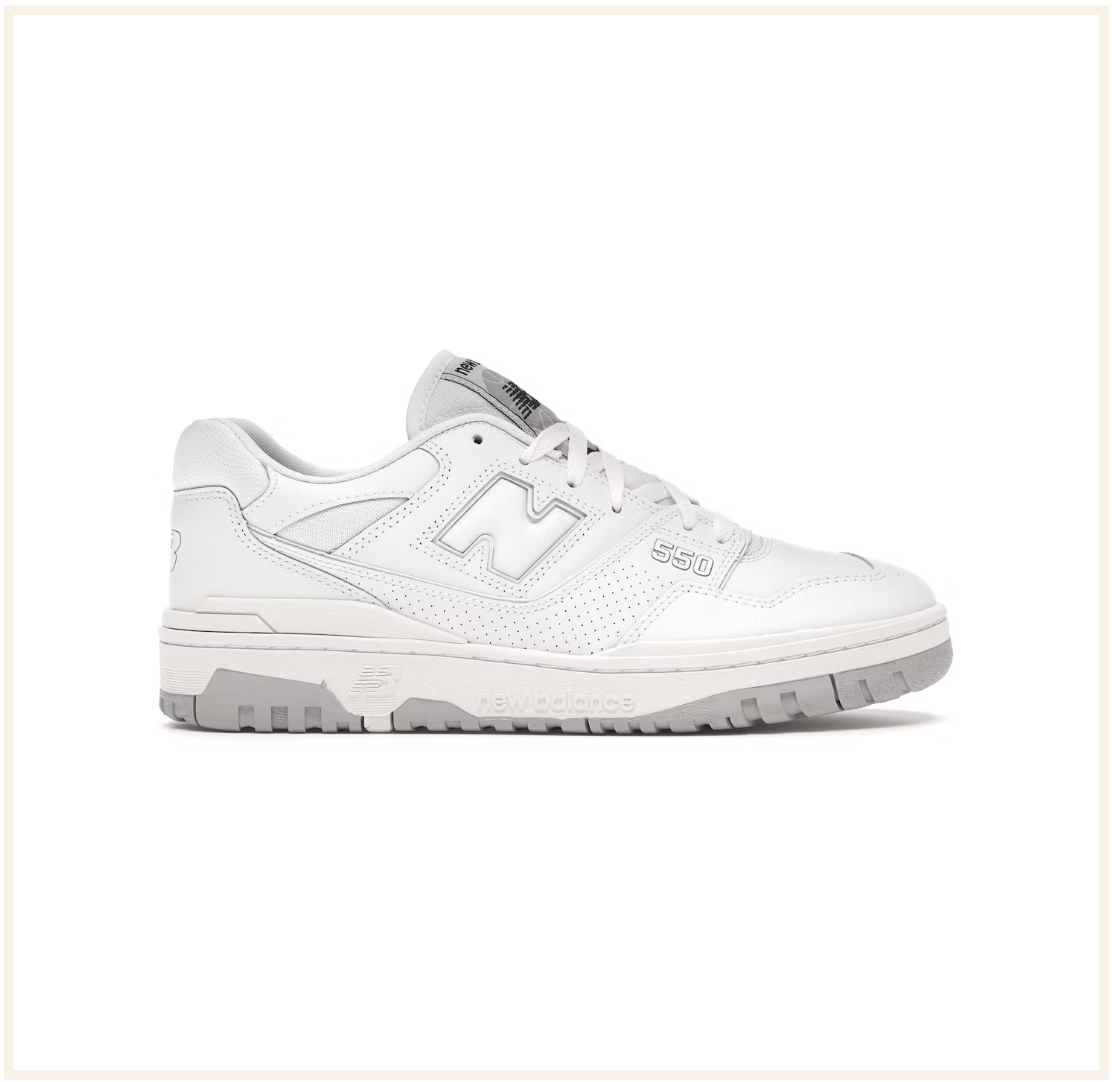 New Balance 550 White Grey