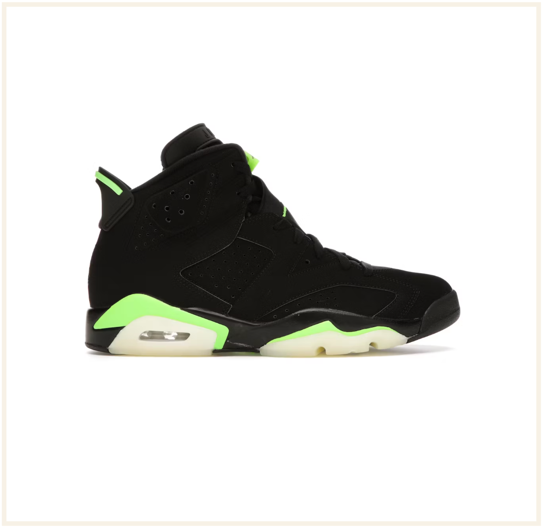 Black and green 6s best sale