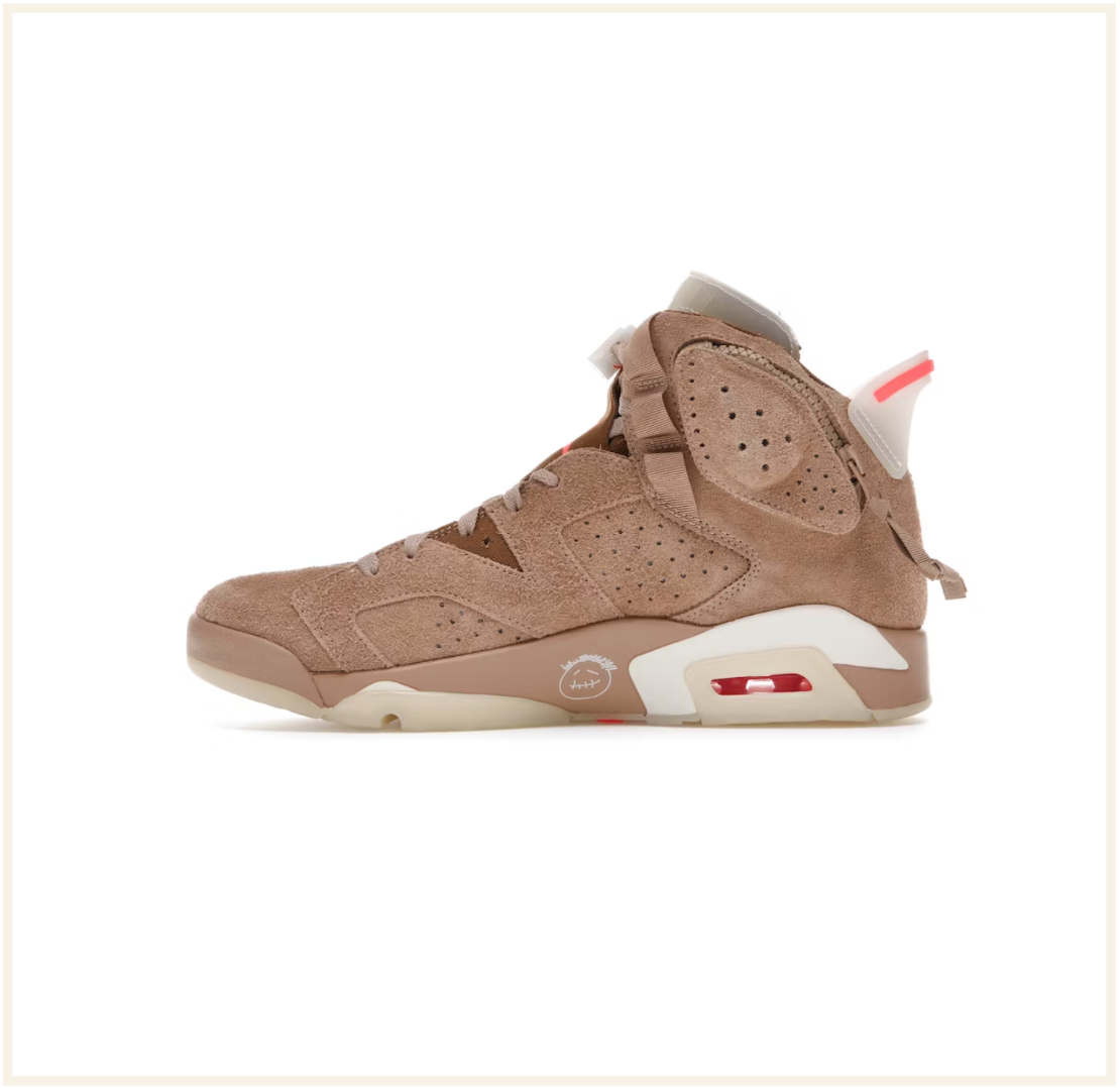 Travis Scott x Air Jordan 6 Retro British Khaki