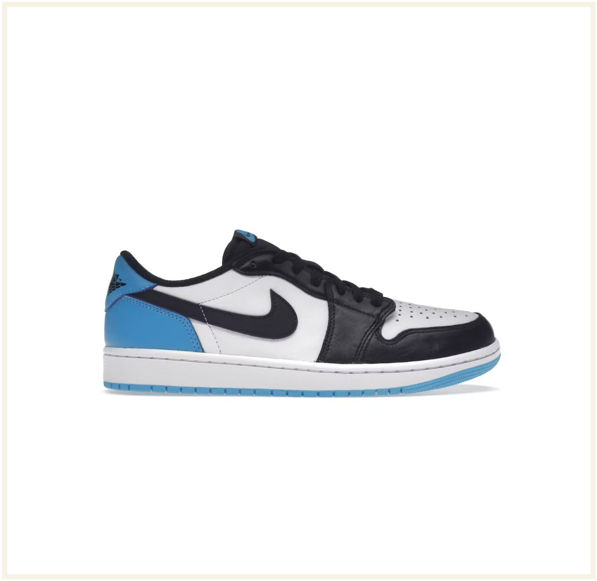 Air Jordan 1 Retro Low OG Black Dark Powder Blue