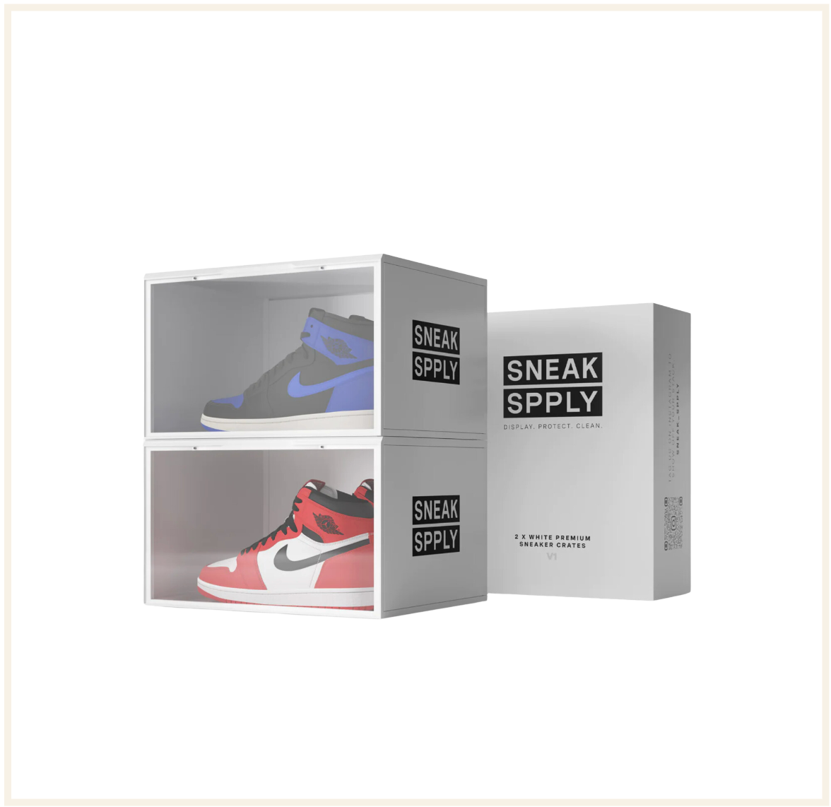 SNEAK SPPLY Premium Sneaker Crates x2 V1