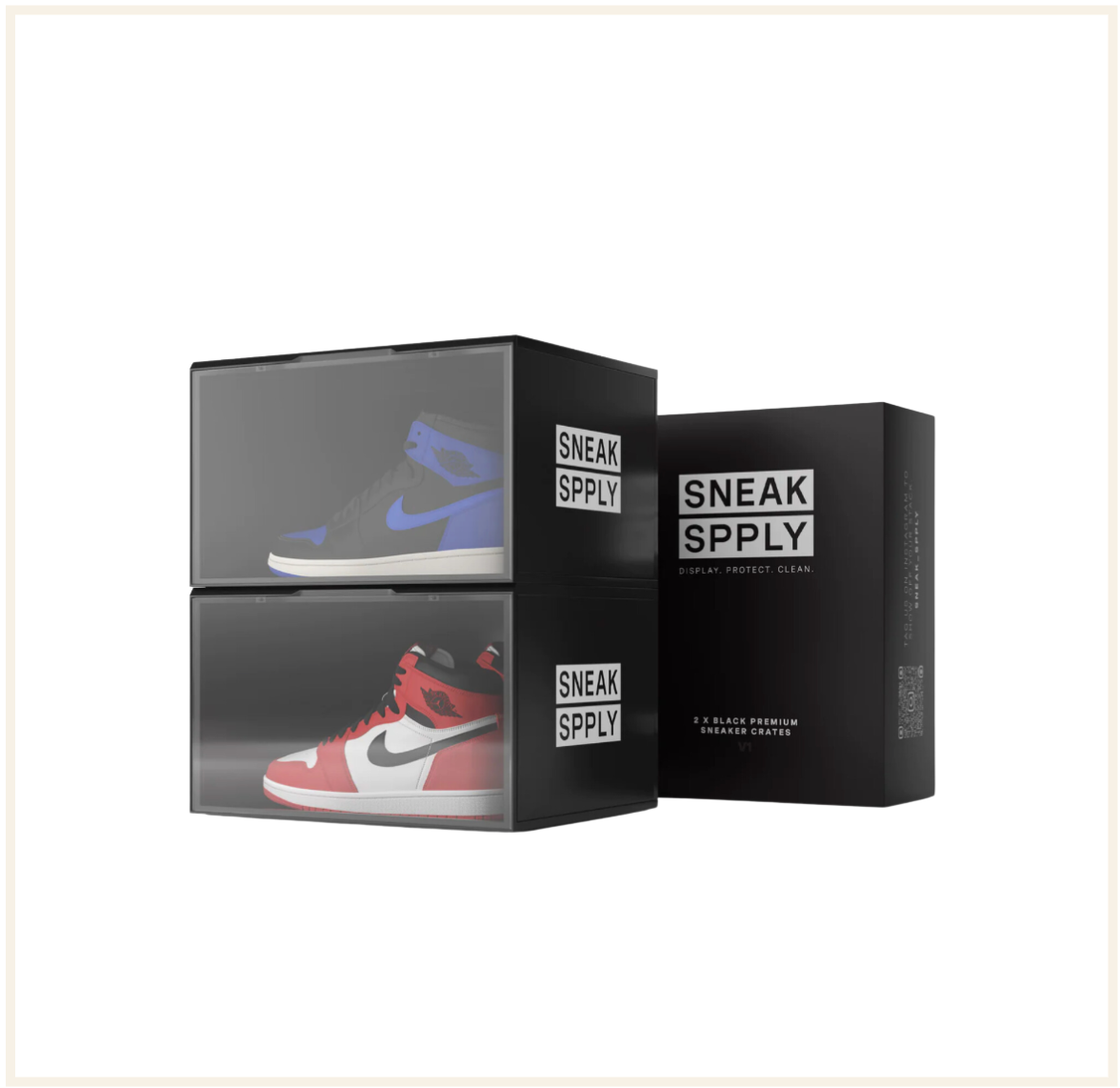 SNEAK SPPLY Premium Sneaker Crates x2 V1