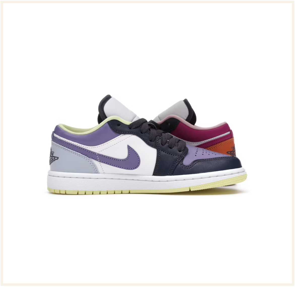 Air Jordan 1 Low Purple Magenta (W)