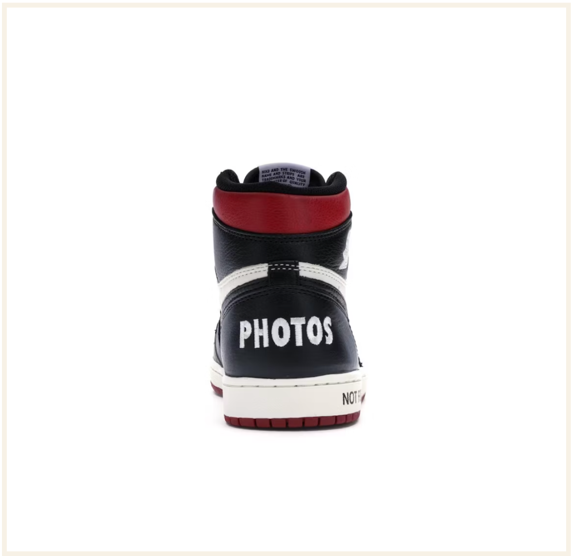 Air Jordan 1 Retro High Not for Resale Varsity Red