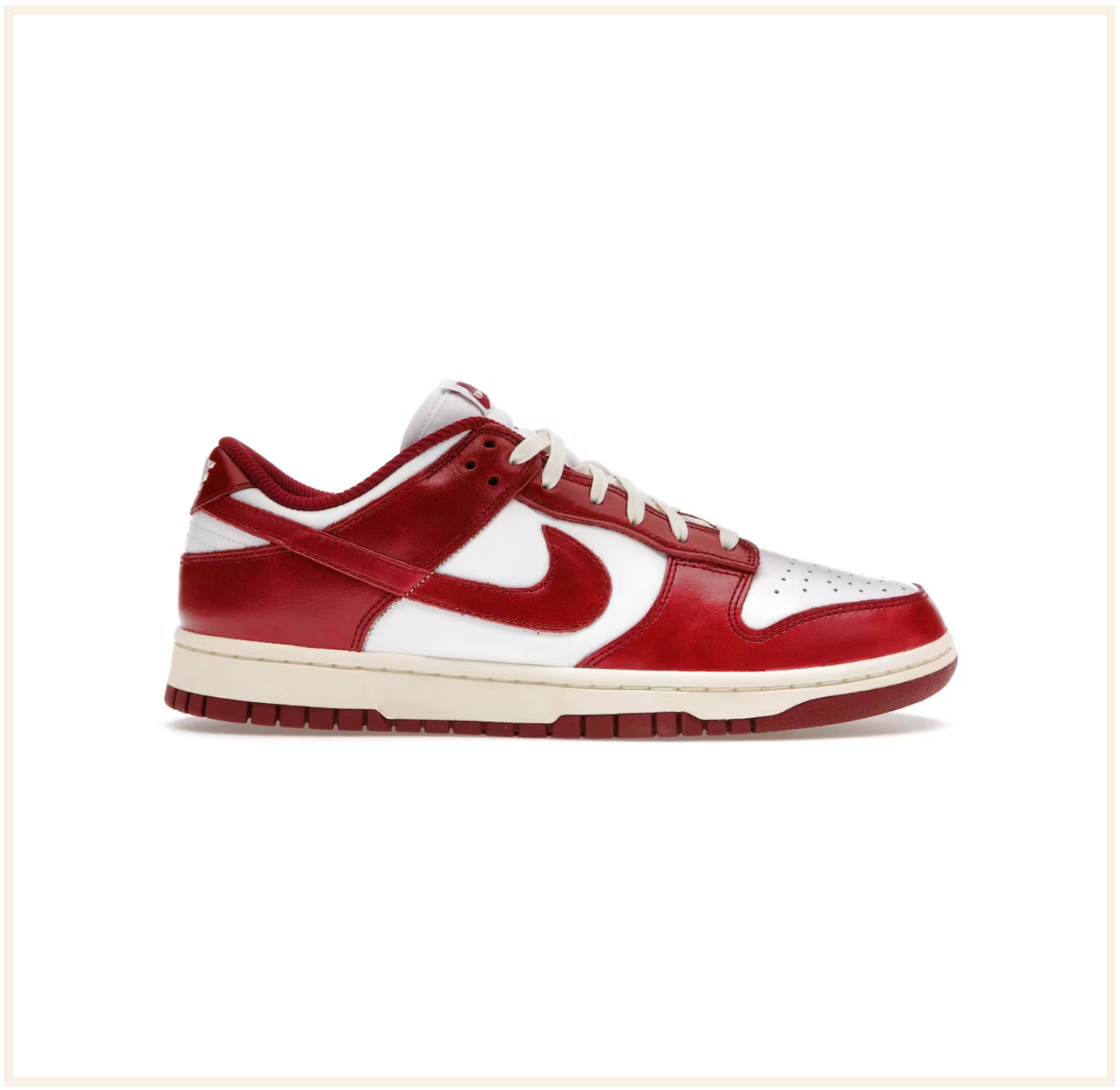 Nike Dunk Low PRM Vintage Team Red (W)