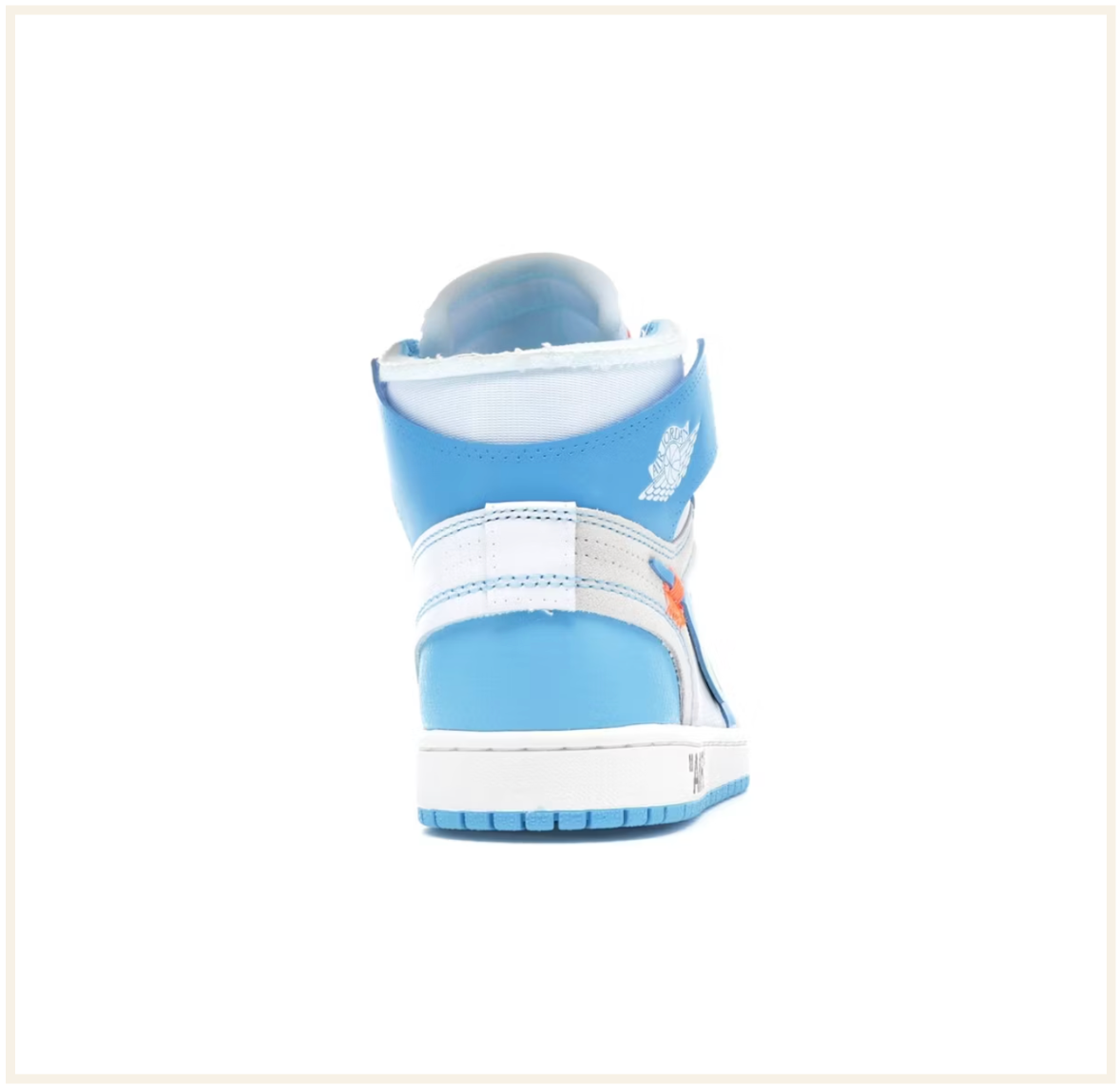 Off white nike university blue on sale