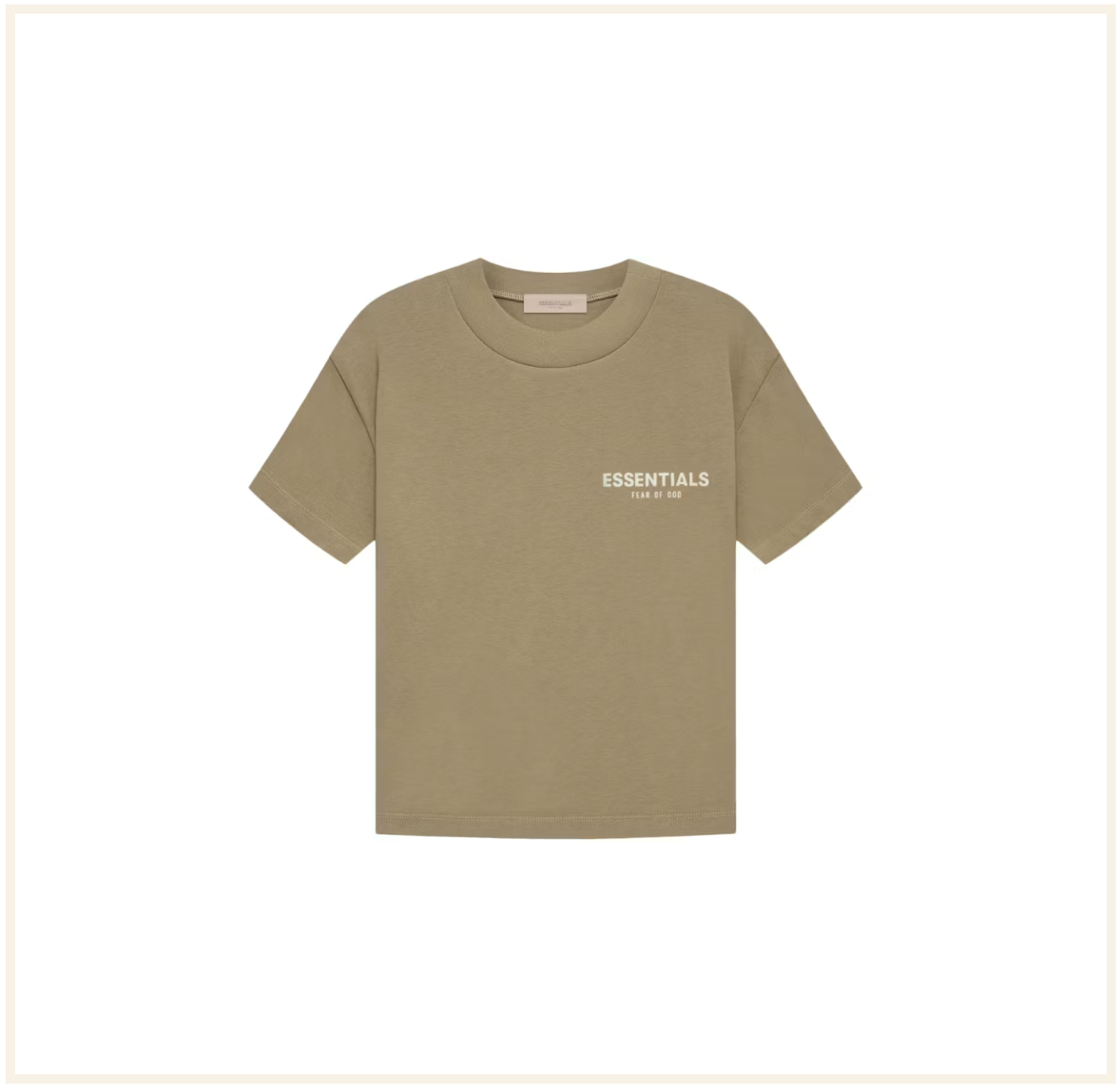 Fear of God Essentials Women's T-shirt Oak