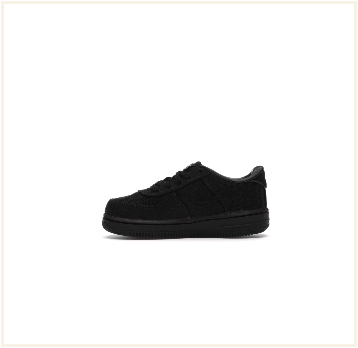 Nike Air Force 1 Low Stussy Black (TD)