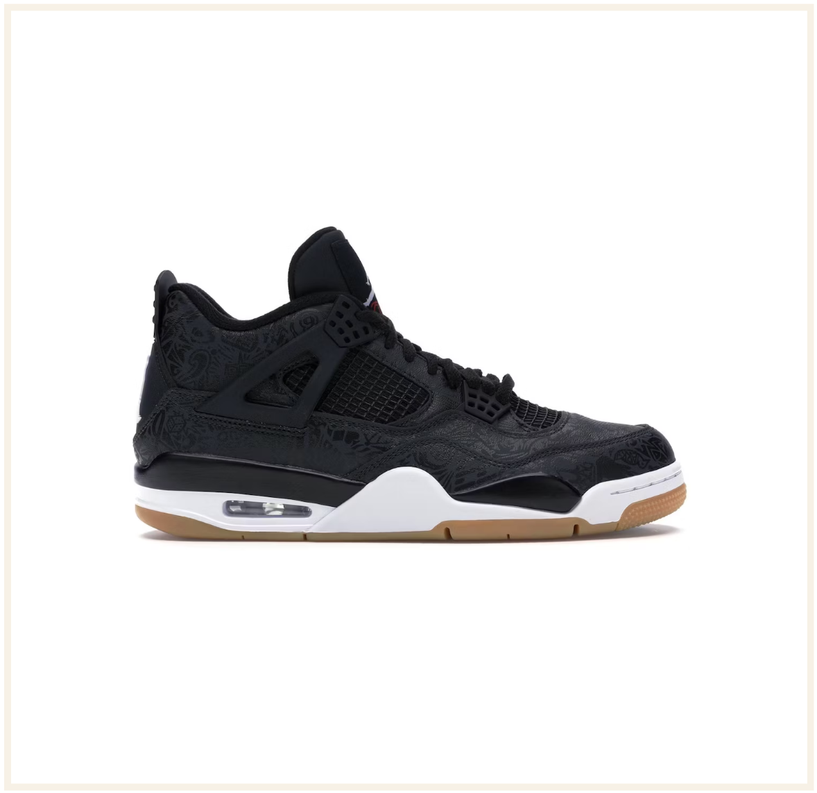 Air Jordan 4 Retro Laser Black Gum (VNDS)