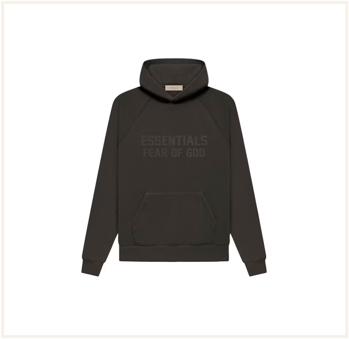 Fear of God Essentials Hoodie Off-Black