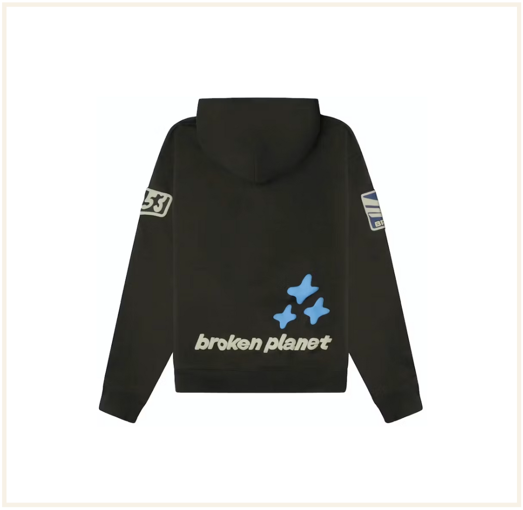 Broken Planet Escape to the Future Hoodie (Black)