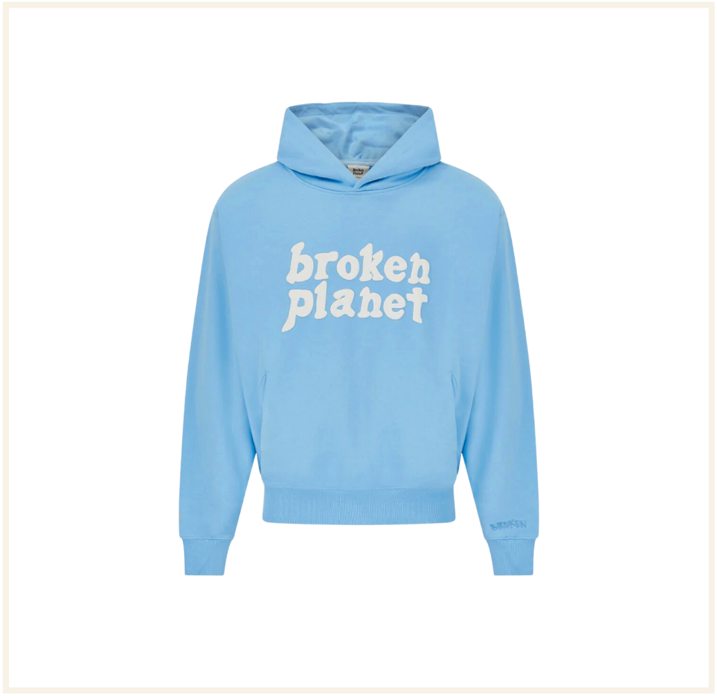 Broken Planet X KG Baby Blue Hoodie