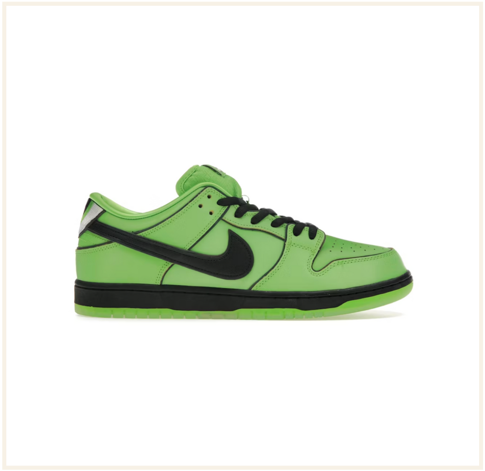 Nike SB Dunk Low The Powerpuff Girls Buttercup