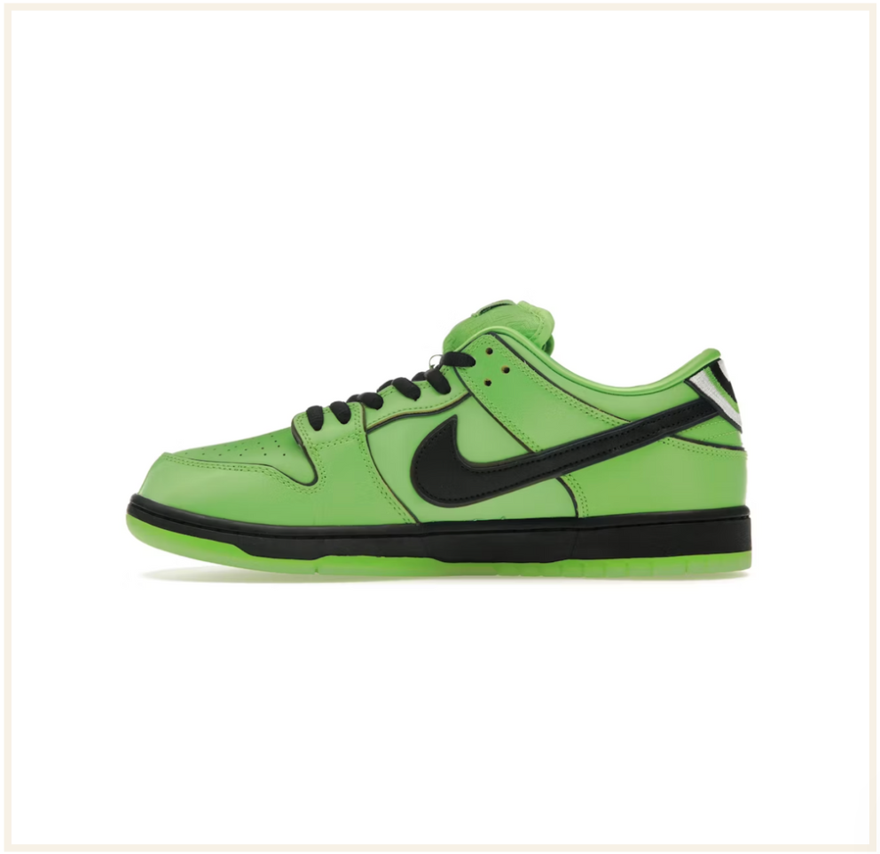 Nike SB Dunk Low The Powerpuff Girls Buttercup