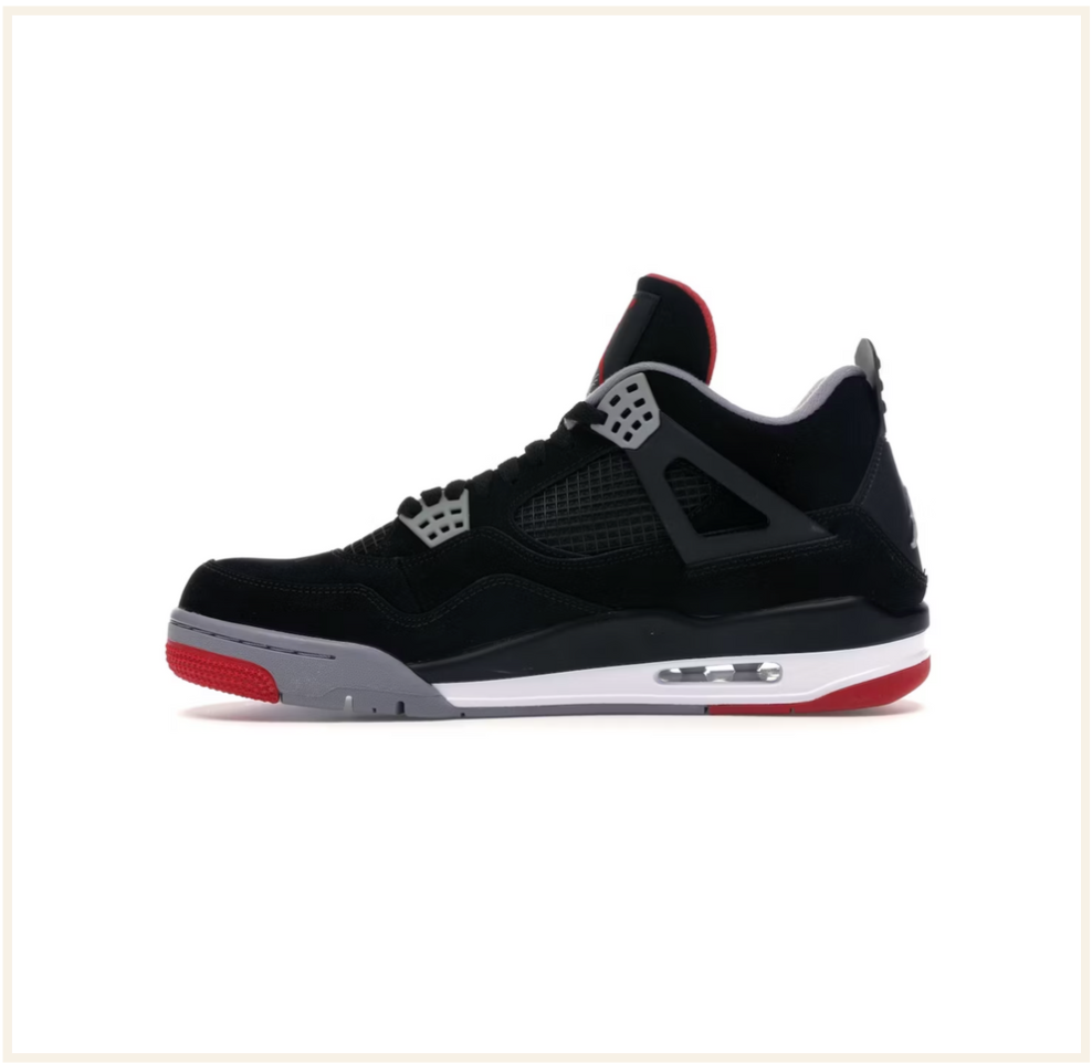 Jordans 4 retro bred hotsell