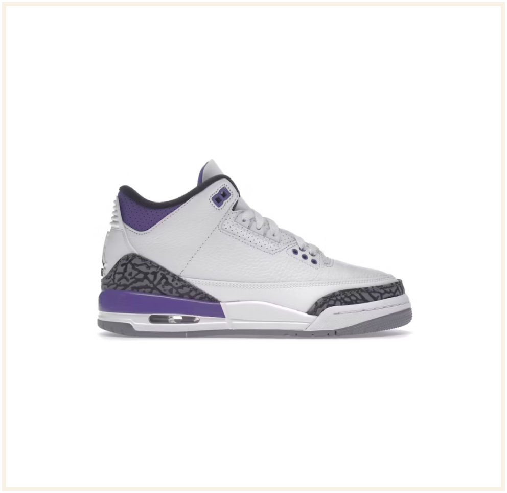 Air Jordan 3 Retro Dark Iris (GS) (VNDS)