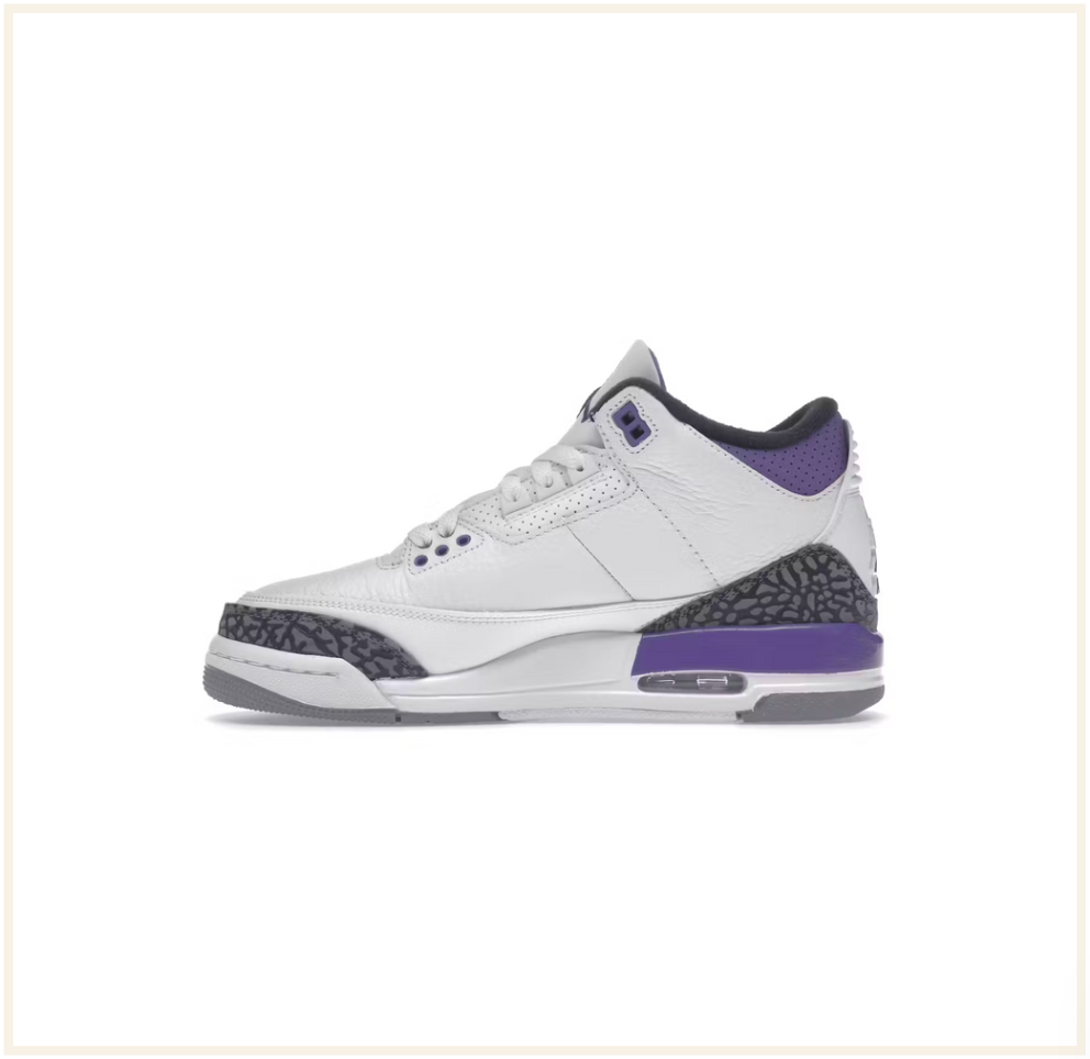 Air Jordan 3 Retro Dark Iris (GS) (VNDS)