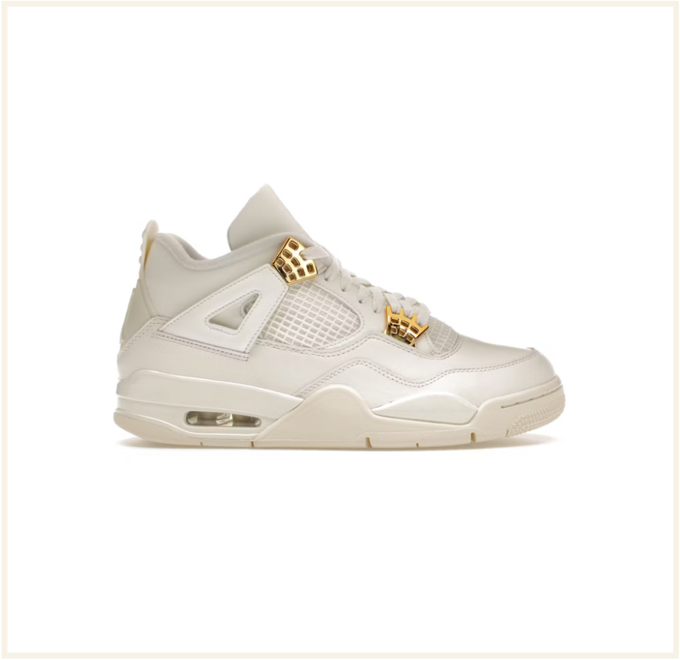 Air Jordan 4 Retro Metallic Gold (W)