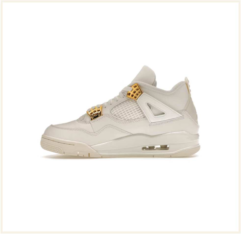 Air Jordan 4 Retro Metallic Gold (W)