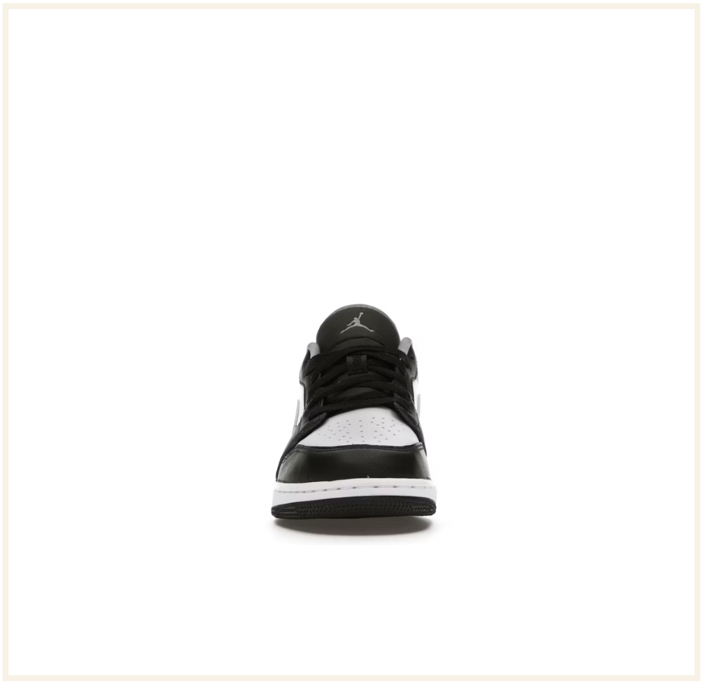 Air Jordan 1 Low Black White Grey (GS)